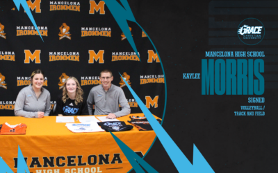 Mancelona’s Kaylee Morris Signs with Grace Volleyball, Track & Field