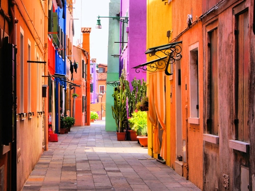 Picture Of Colorful Street