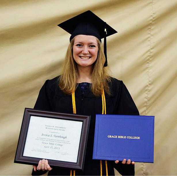 Picture Of Jessica with diploma