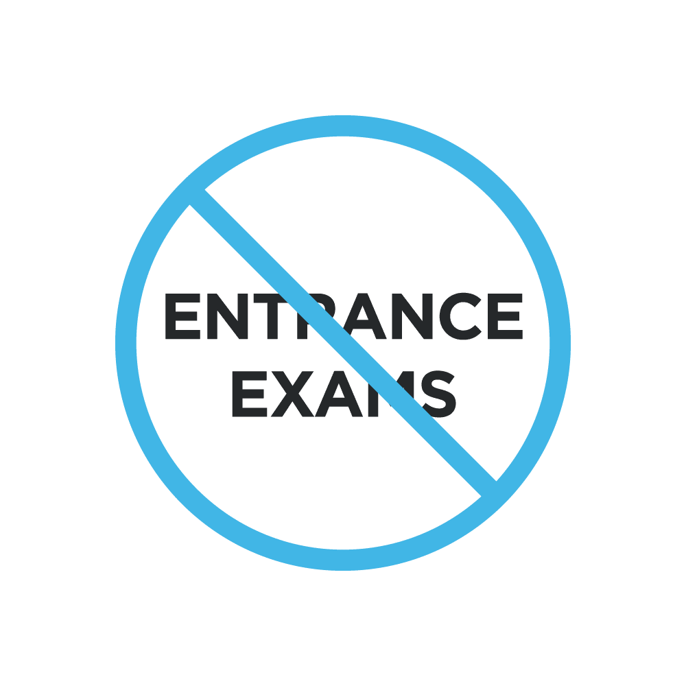 No Entrance Exams Logo