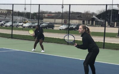 Women's Tennis caps off year with win