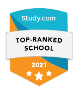 Study.com Top Ranked School 2021