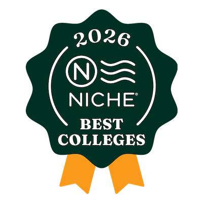 Niche Best Colleges Badge 2024