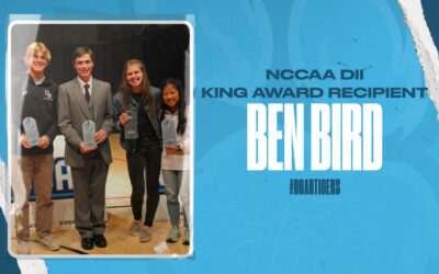 Ben Bird Named 2023 DII Cross Country King Award Recipient