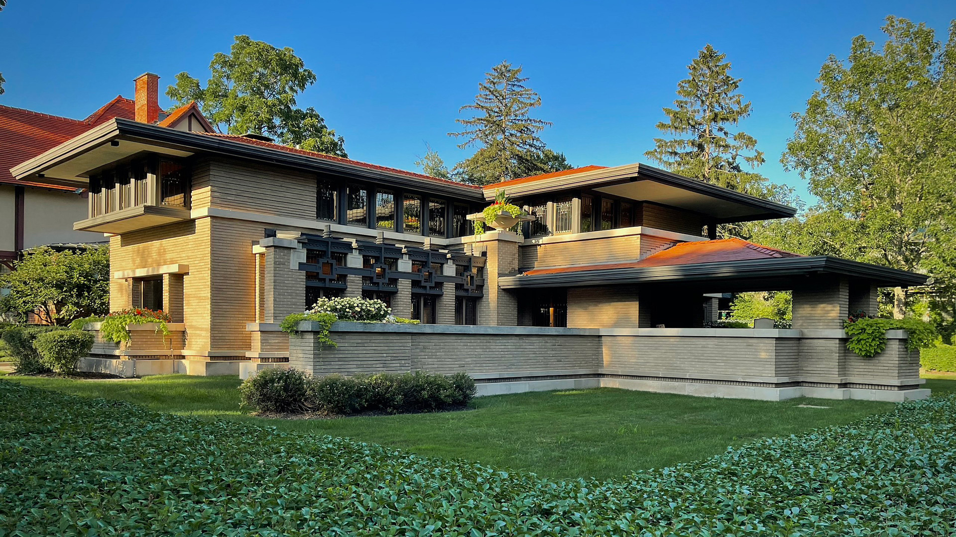Meyer May House by Frank Lloyd Wright.