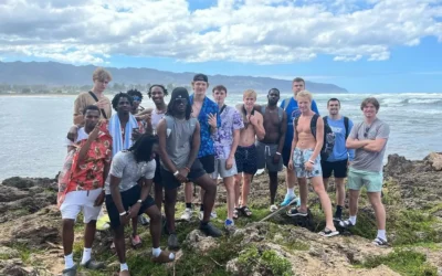 Men's Basketball hoops in Hawaii