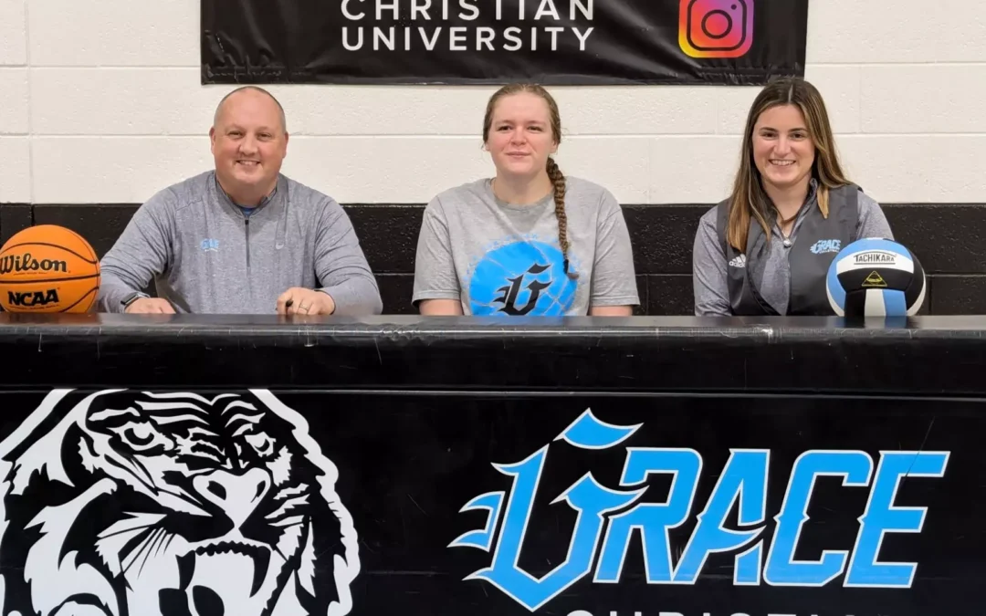 Ellanor Dawson inks with Women's Basketball and Volleyball