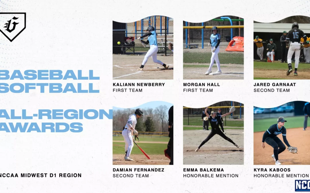 Grace Lands 6 athletes on the Baseball/Softball All-Region List