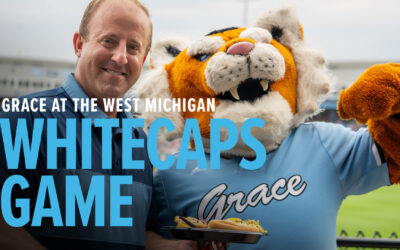 Grace at the West Michigan Whitecaps Game