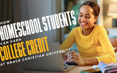How Homeschool Students Can Earn College Credit at Grace Christian University