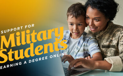 Support for Military Students Earning a Degree Online