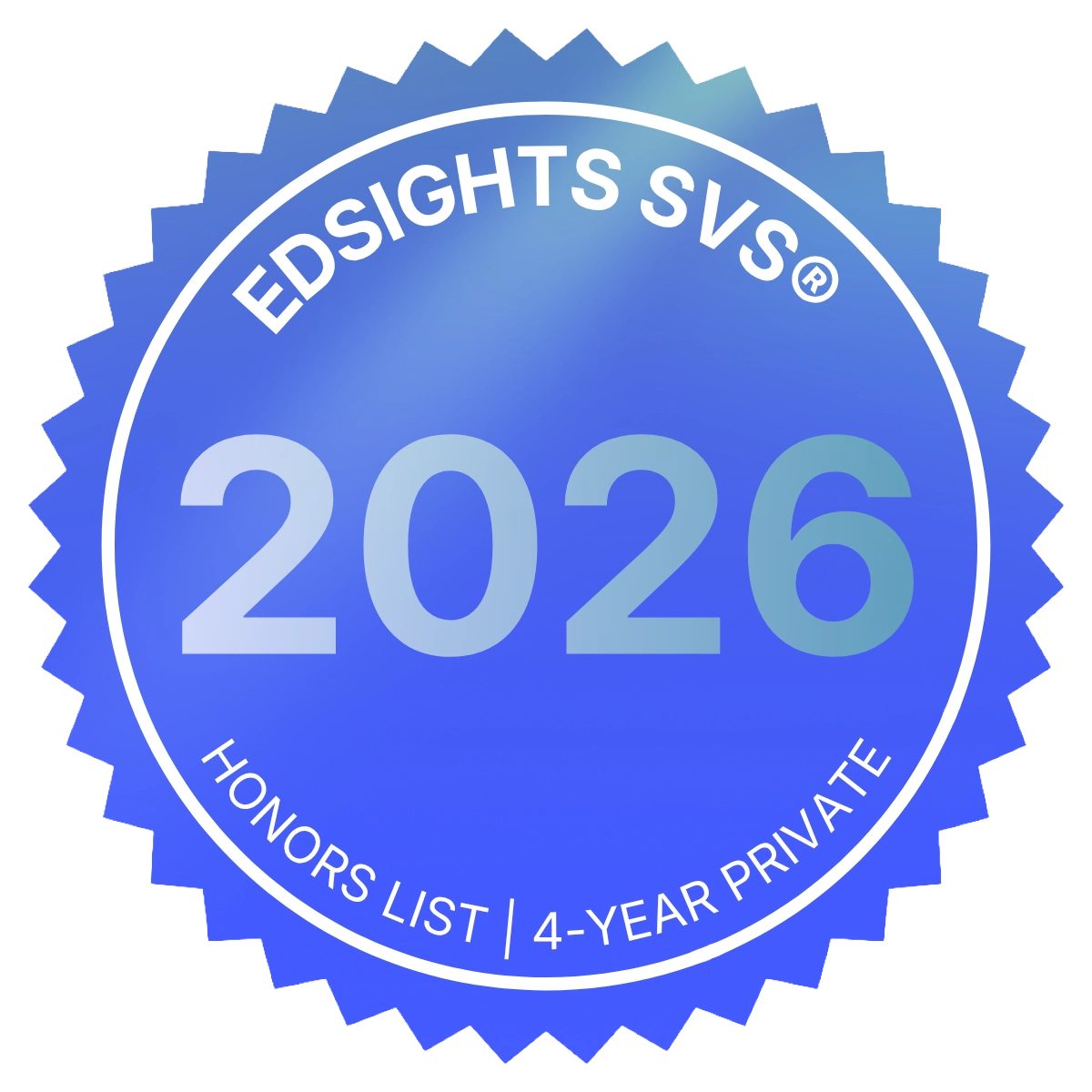 EdSights - 2026 SVS Honors List - #7 4-year Privates
