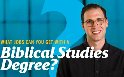 What Jobs Can You Get with a Biblical Studies Degree?
